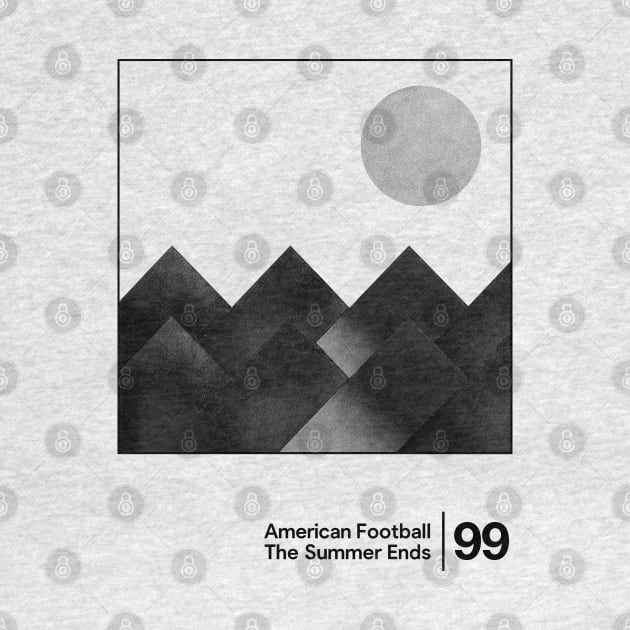 American Football / Minimal Style Graphic Artwork by saudade